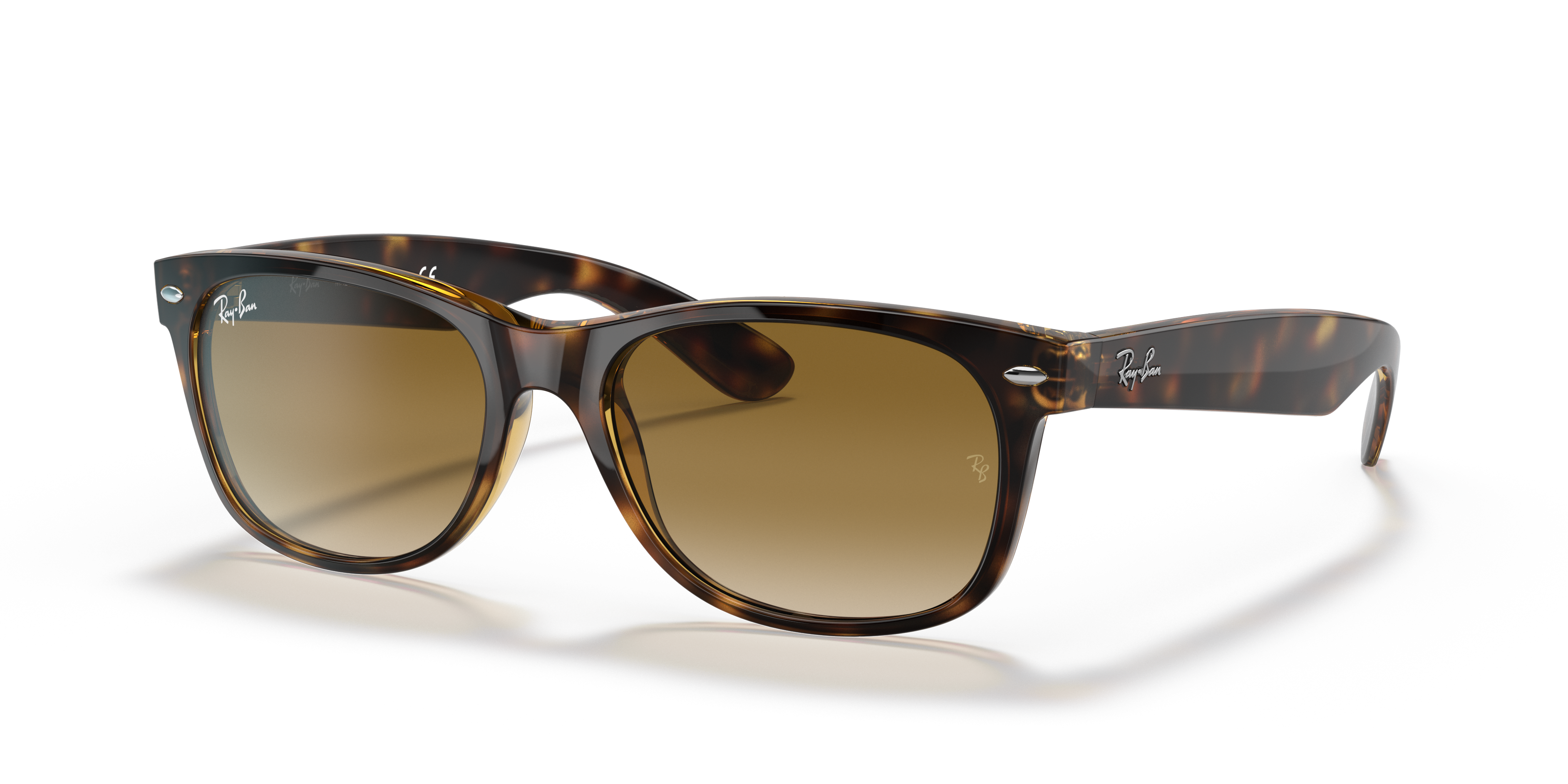RB2132 Hellhavana KunststoffSunglass Frames von B24, Dreiviertelansicht