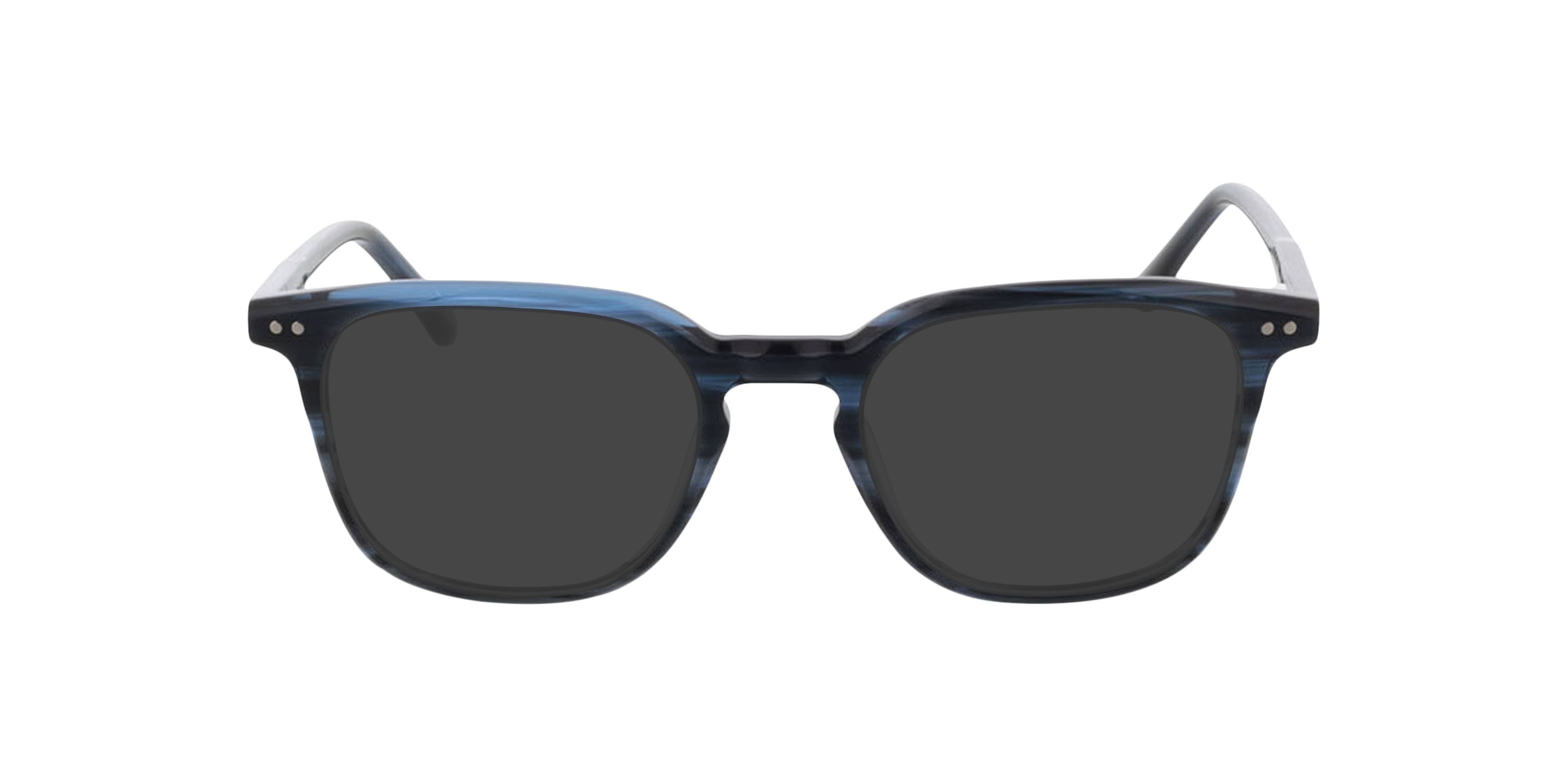 Orlando Blau Hornfarben AcetatEyeglass Frames von B24, mit getönten Gläsern