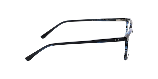 Orlando Blauw Hoorn AcetaatEyeglass Frames van B24, Zijaanzicht