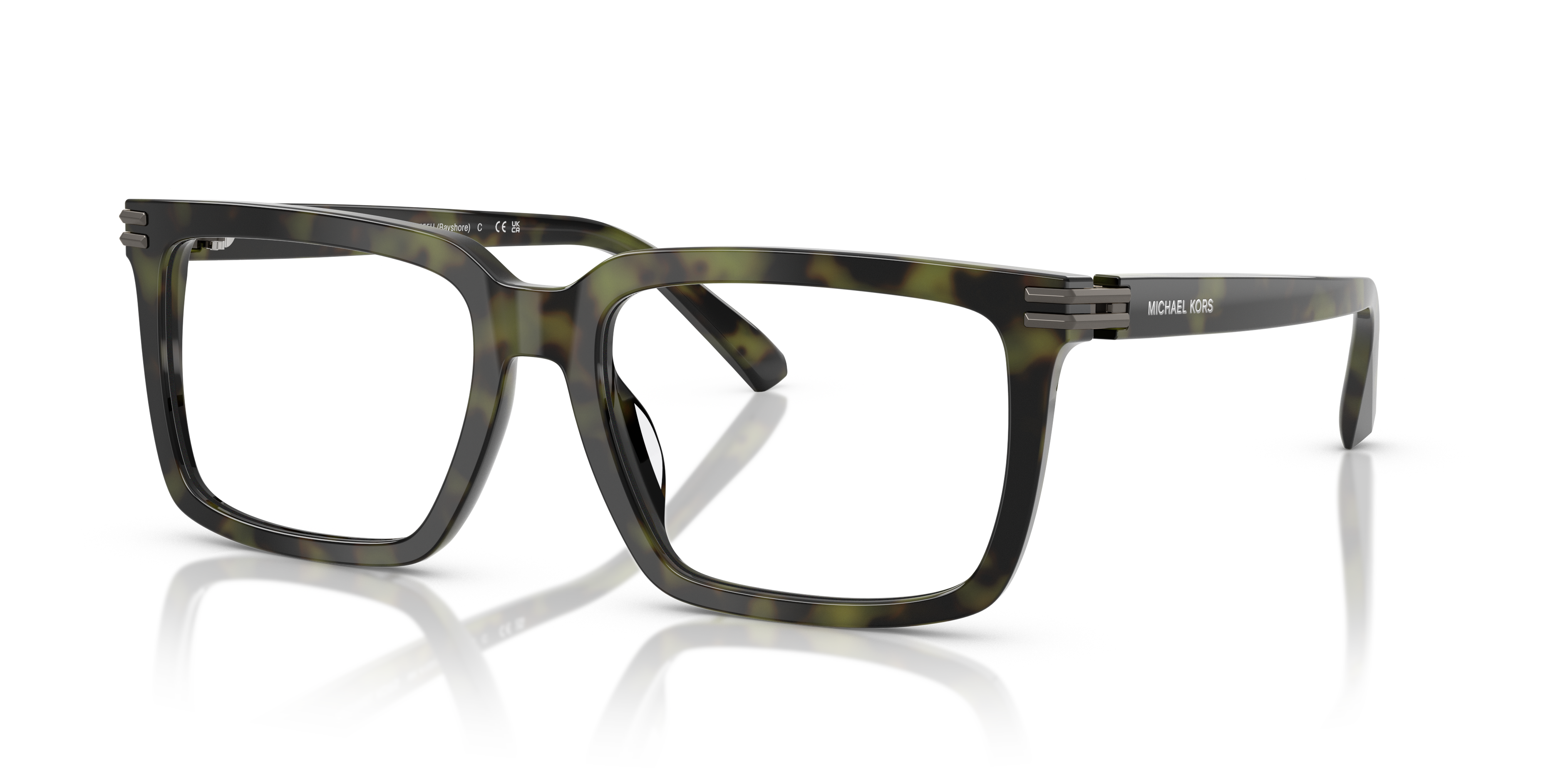 MK4155U Olive Tortoise AcetaatEyeglass Frames van B24, Hoekweergave