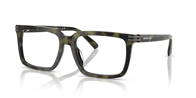 MK4155U Olive Tortoise AcetatEyeglass Frames von B24, Dreiviertelansicht