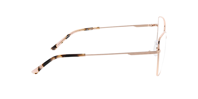 KATE Pink Gold & Pink Havana MetallEyeglass Frames von B24, Seitenansicht