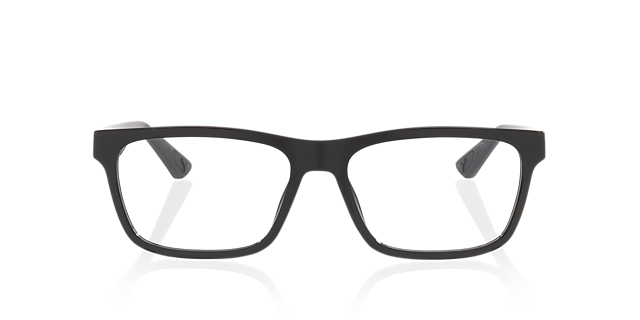 PU0509O Schwarz KunststoffEyeglass Frames von B24, Vorderansicht