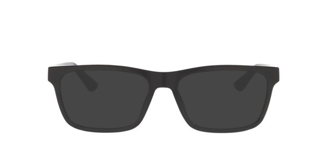 PU0509O Schwarz KunststoffEyeglass Frames von B24, mit getönten Gläsern