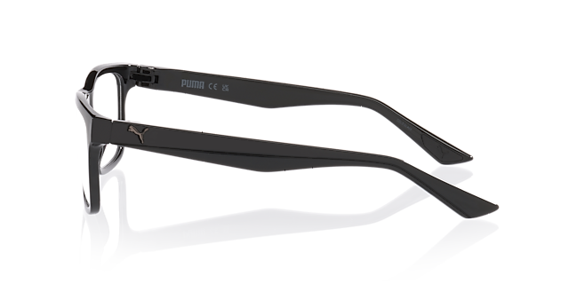 PU0509O Schwarz KunststoffEyeglass Frames von B24, Seitenansicht