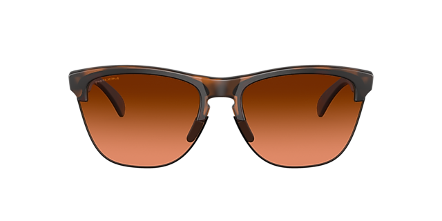 Frogskins™ Lite Matt Braun Tortoise KunststoffSunglass Frames von B24, mit getönten Gläsern