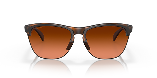 Frogskins™ Lite Matt Braun Tortoise KunststoffSunglass Frames von B24, Vorderansicht