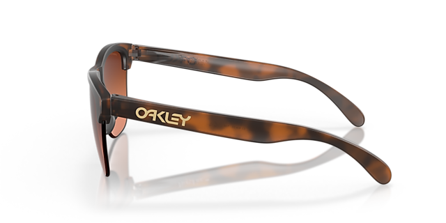 Frogskins™ Lite Matt Braun Tortoise KunststoffSunglass Frames von B24, Seitenansicht