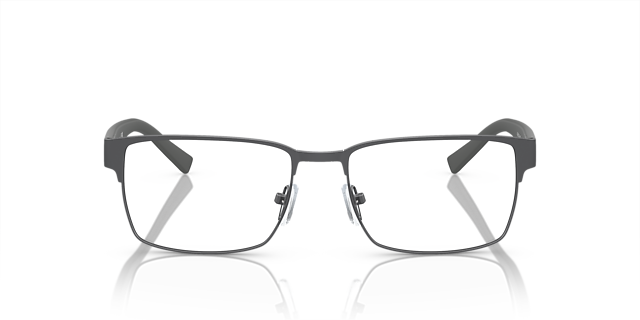 AX1019 Mat Staalgrijs MetaalEyeglass Frames van B24, Vooraanzicht