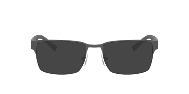 AX1019 Mat Staalgrijs MetaalEyeglass Frames van B24, met getinte lenzen