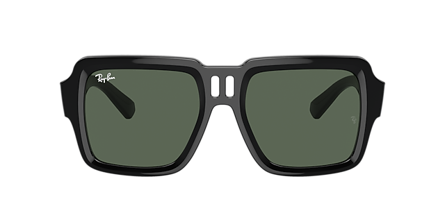 RB4408 Zwart KunststofSunglass Frames van B24, met getinte lenzen