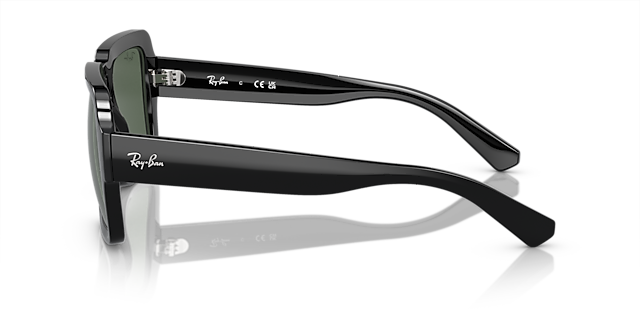 RB4408 Zwart KunststofSunglass Frames van B24, Zijaanzicht