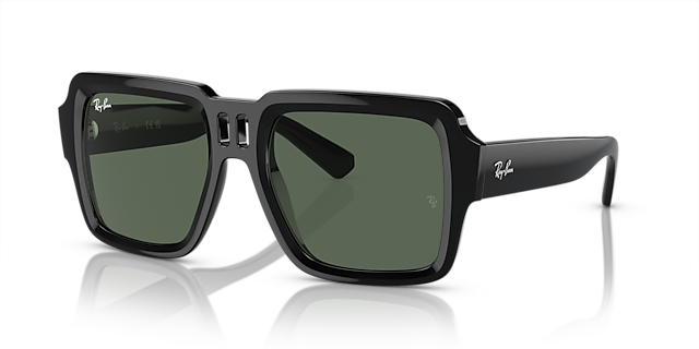 RB4408 Zwart KunststofSunglass Frames van B24, Hoekweergave