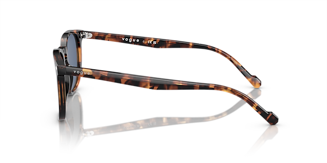 VO5328S Havana honing AcetaatSunglass Frames van B24, Zijaanzicht