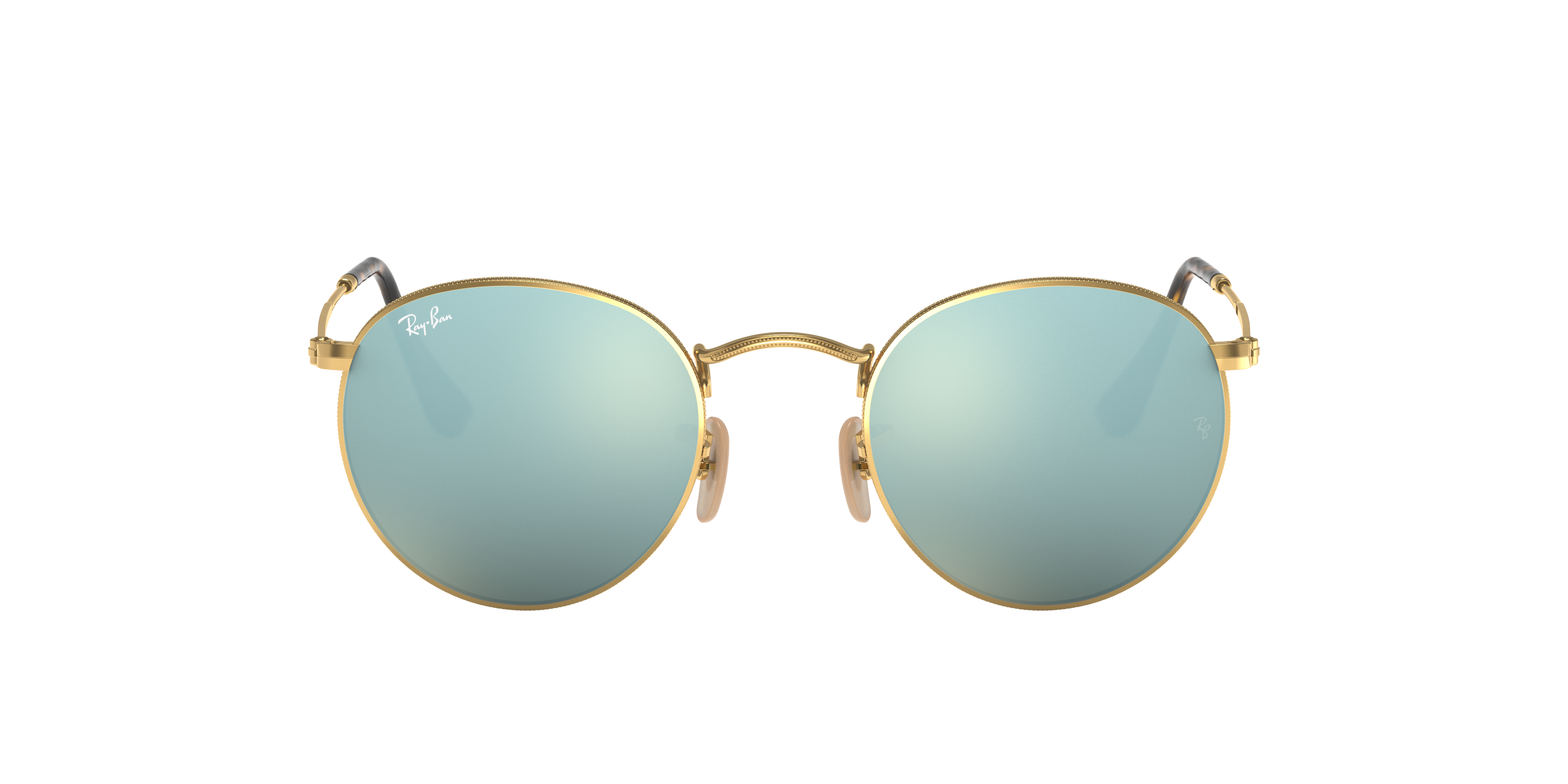 RB3447N Arista Gold MetallSunglass Frames von B24, mit getönten Gläsern