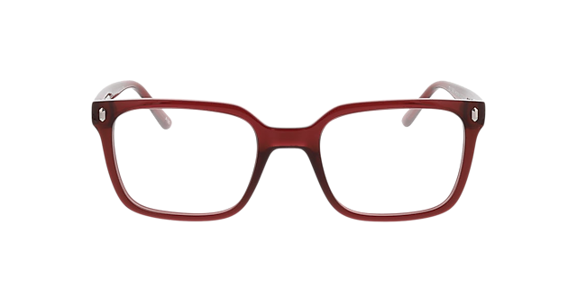 Arizona Crystal Burgundy KunststoffEyeglass Frames von B24, Vorderansicht