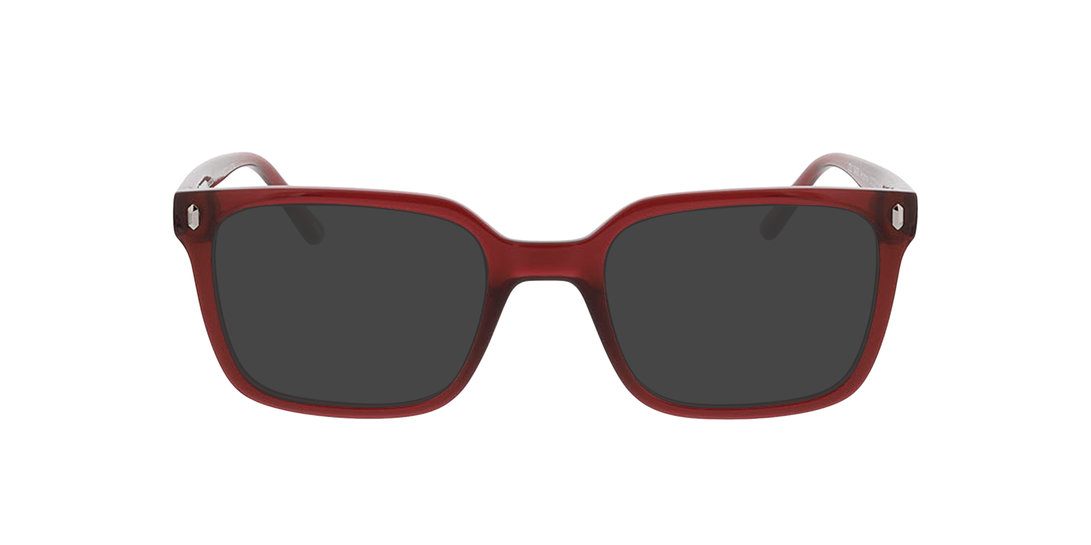 Arizona Crystal Burgundy KunststofEyeglass Frames van B24, met getinte lenzen
