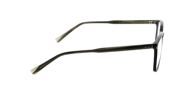 Barcelona Schwarz AcetatEyeglass Frames von B24, Seitenansicht