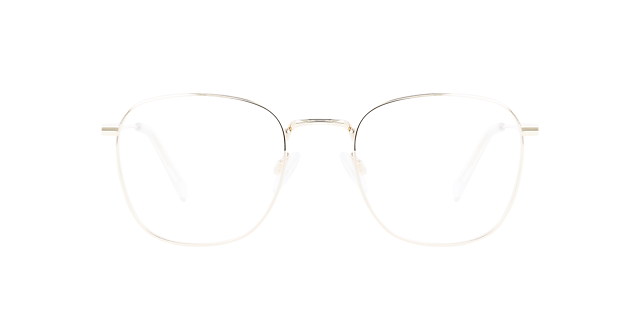 Richy Light Gold Titanium TitanEyeglass Frames von B24, Vorderansicht