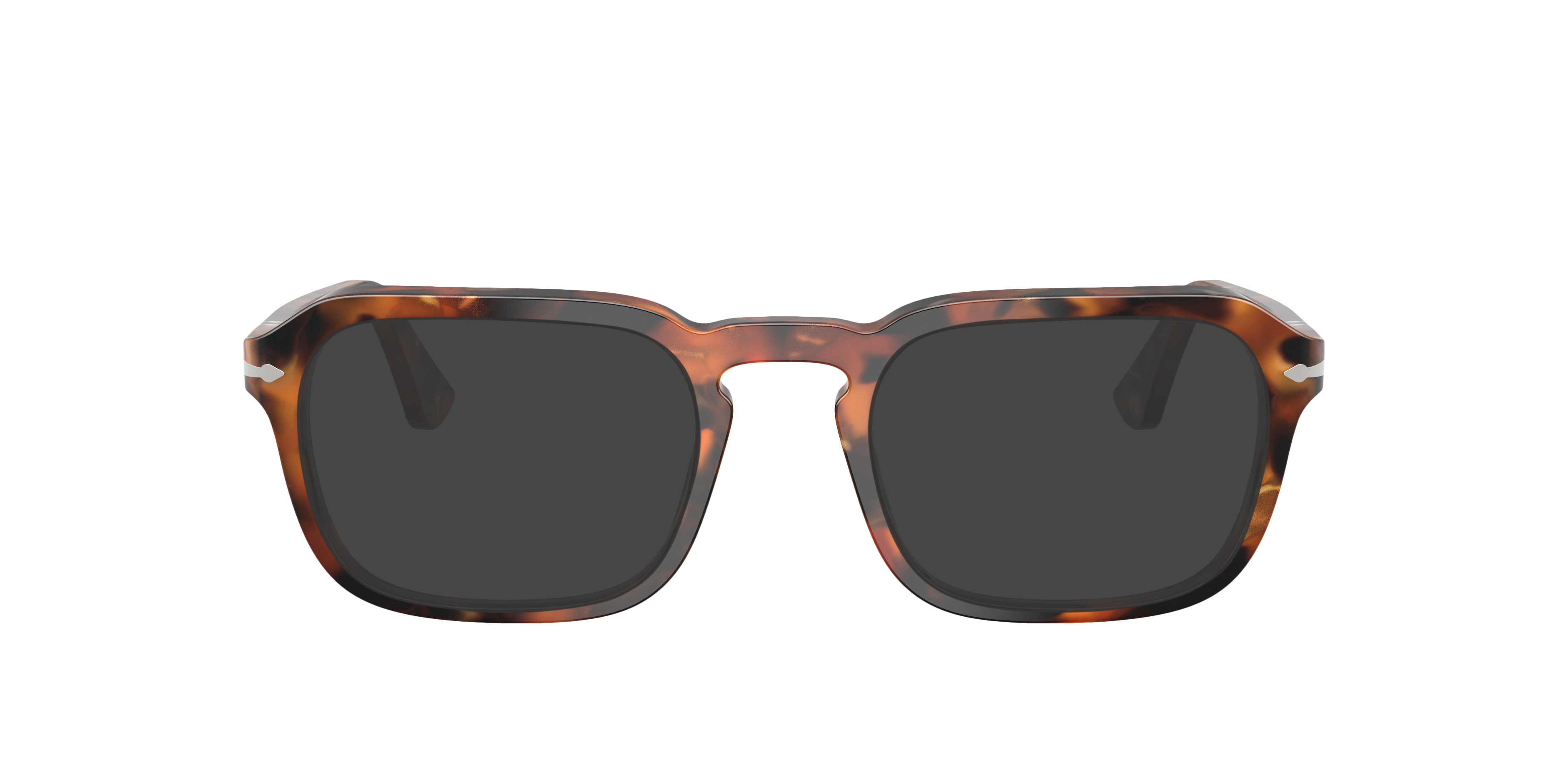 PO3390V Tortoise Brown & Pearl Brown AcetaatEyeglass Frames van B24, met getinte lenzen