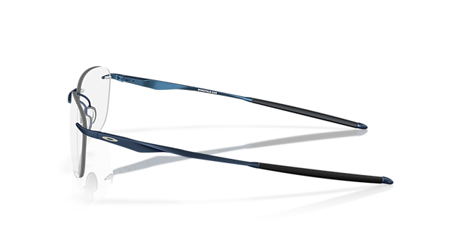 Wingfold™ EVR Satijnglans Middernachtblauw TitaanEyeglass Frames van B24, Zijaanzicht