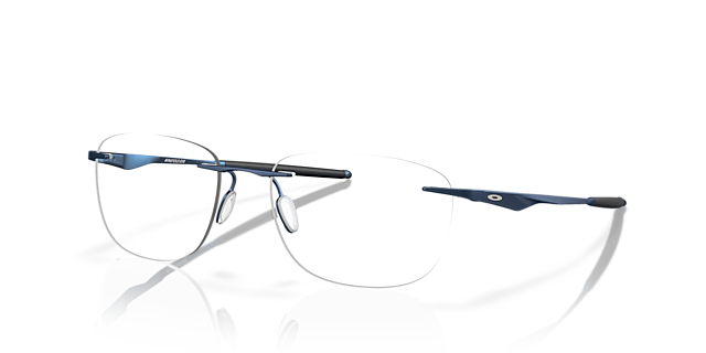 Wingfold™ EVR Satijnglans Middernachtblauw TitaanEyeglass Frames van B24, Hoekweergave