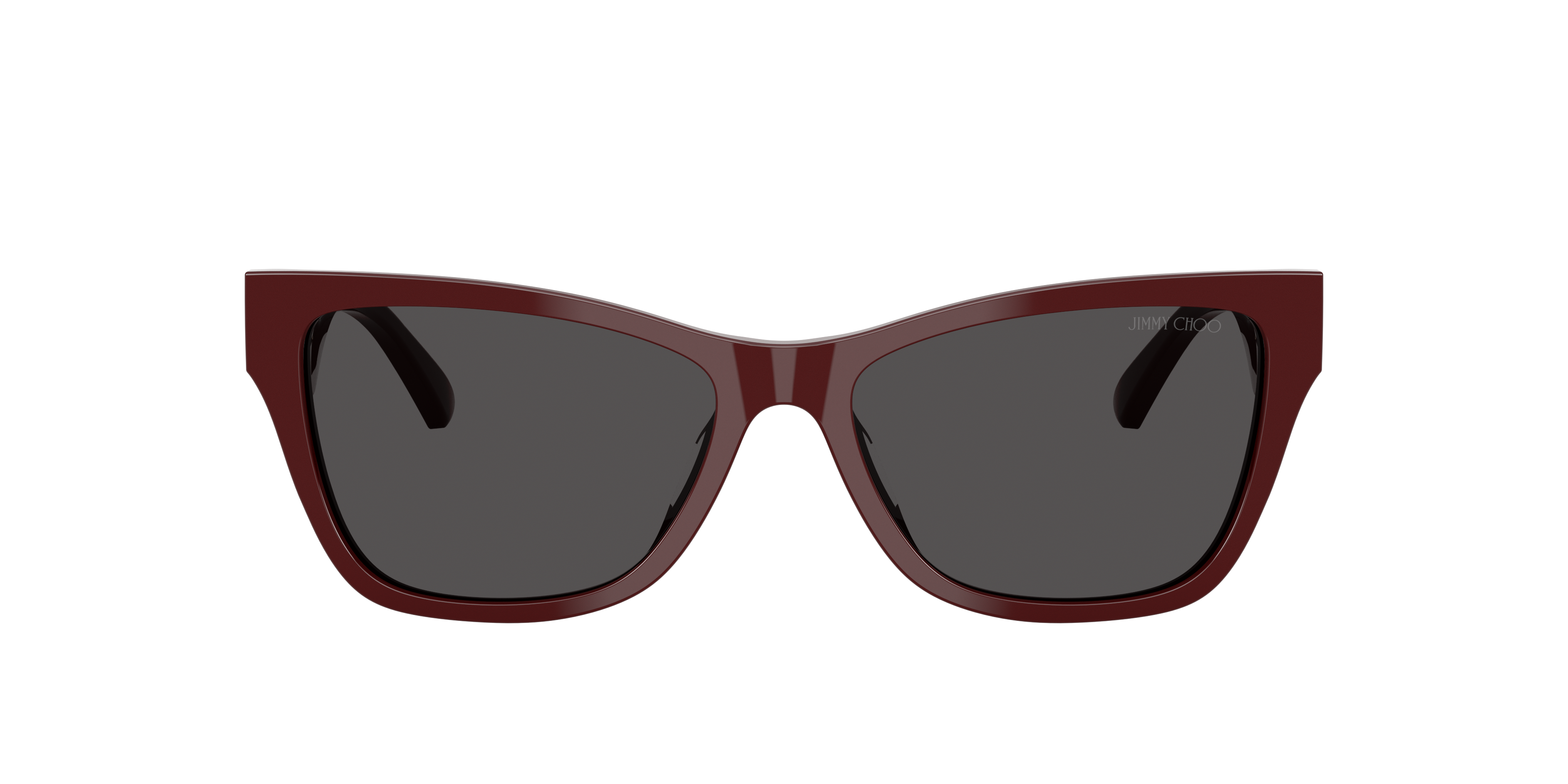 JC5024HU Rood AcetaatSunglass Frames van B24, met getinte lenzen