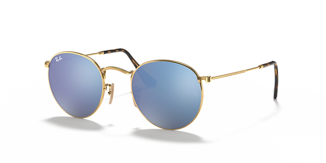 RB3447N Arista goud MetaalSunglass Frames van B24, Hoekweergave