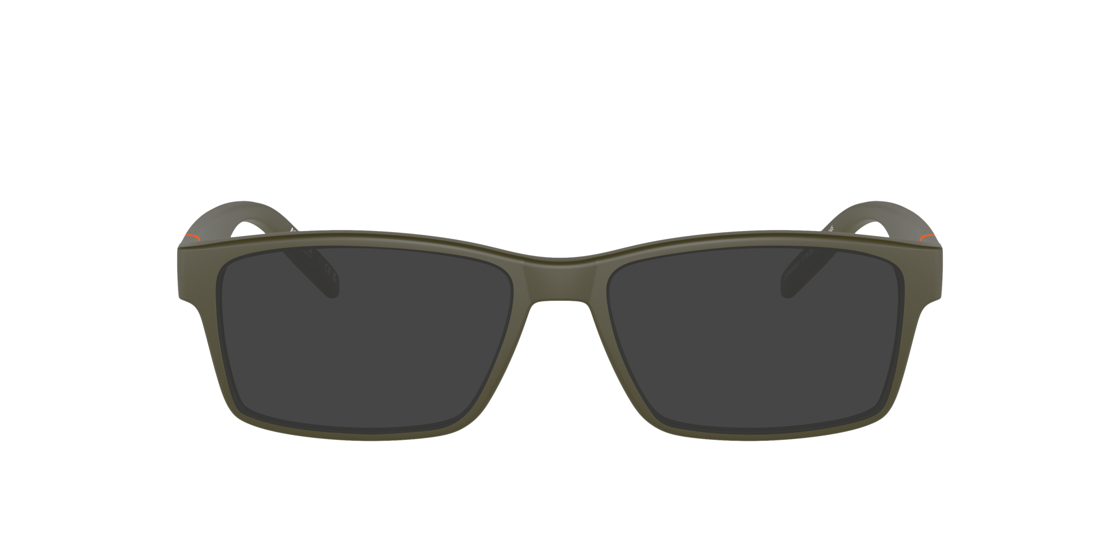 AN7179 Matte Military Green KunststofEyeglass Frames van B24, met getinte lenzen