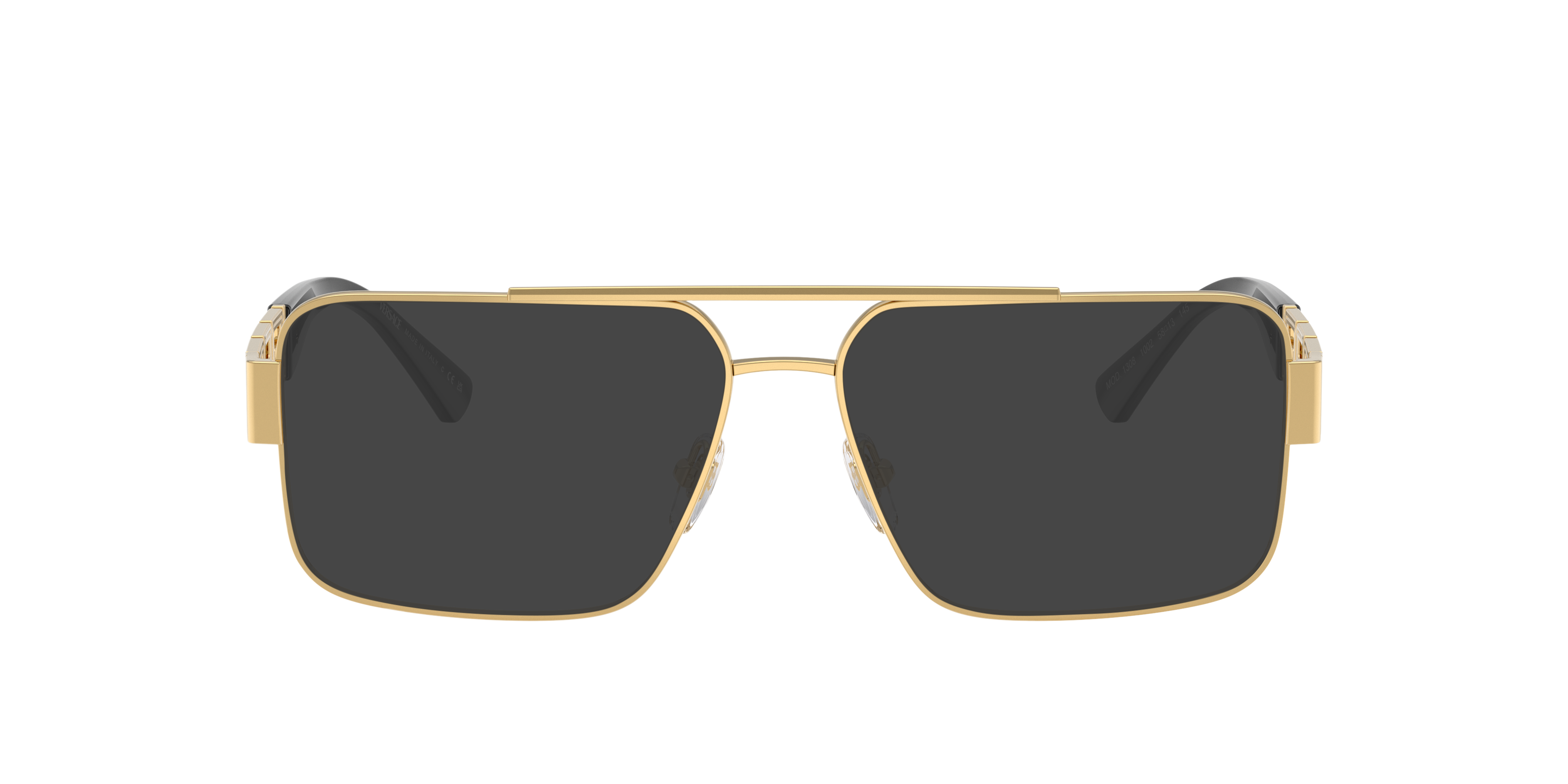 VE1308 Goud MetaalEyeglass Frames van B24, met getinte lenzen