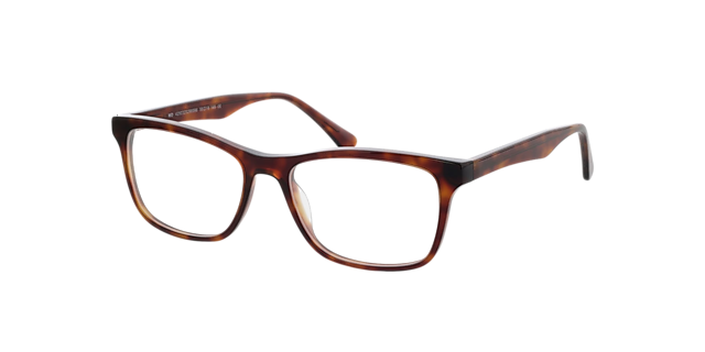 Recife Bruin AcetaatEyeglass Frames van B24, Hoekweergave