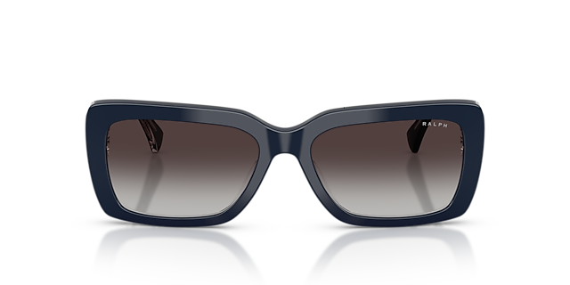 RA5342U Blue Trasparent AcetaatSunglass Frames van B24, Vooraanzicht