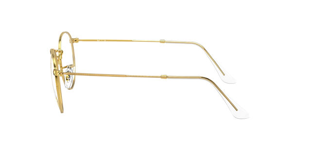 RB3447V Wit MetaalEyeglass Frames van B24, Zijaanzicht