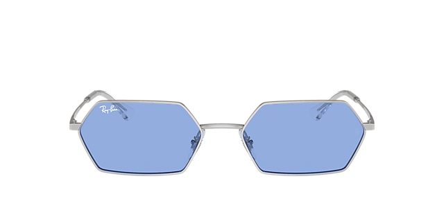 RB3728 Silber MetallSunglass Frames von B24, mit getönten Gläsern