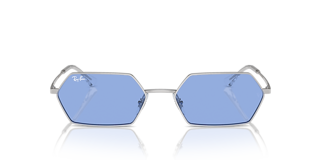 RB3728 Silber MetallSunglass Frames von B24, Vorderansicht