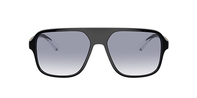 DG6134 Schwarz KunststoffSunglass Frames von B24, mit getönten Gläsern