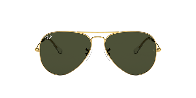 RB3025 Arista Gold MetallSunglass Frames von B24, mit getönten Gläsern