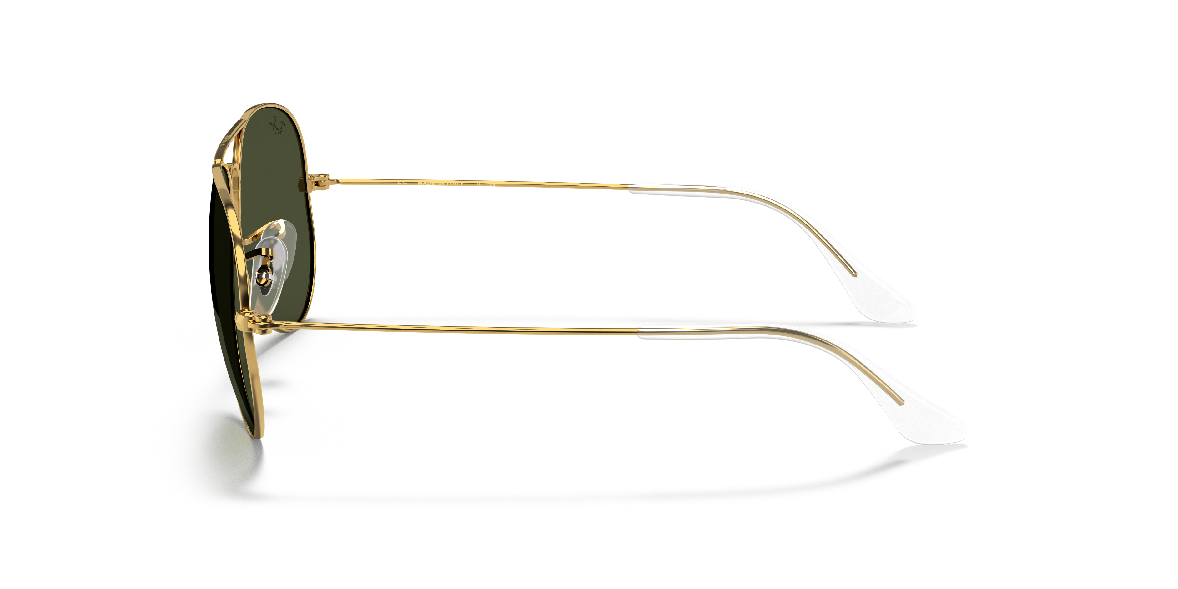 RB3025 Arista goud MetaalSunglass Frames van B24, Zijaanzicht