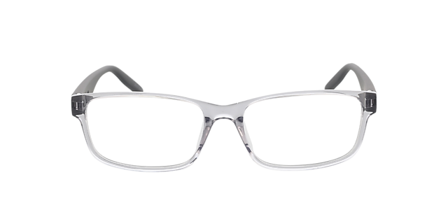 PU0278O Grijs KunststofEyeglass Frames van B24, Vooraanzicht