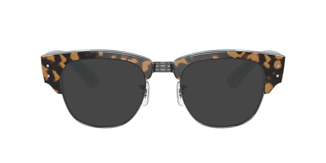 RB0316V Havana auf Blau auf Gunmetal KunststoffEyeglass Frames von B24, mit getönten Gläsern