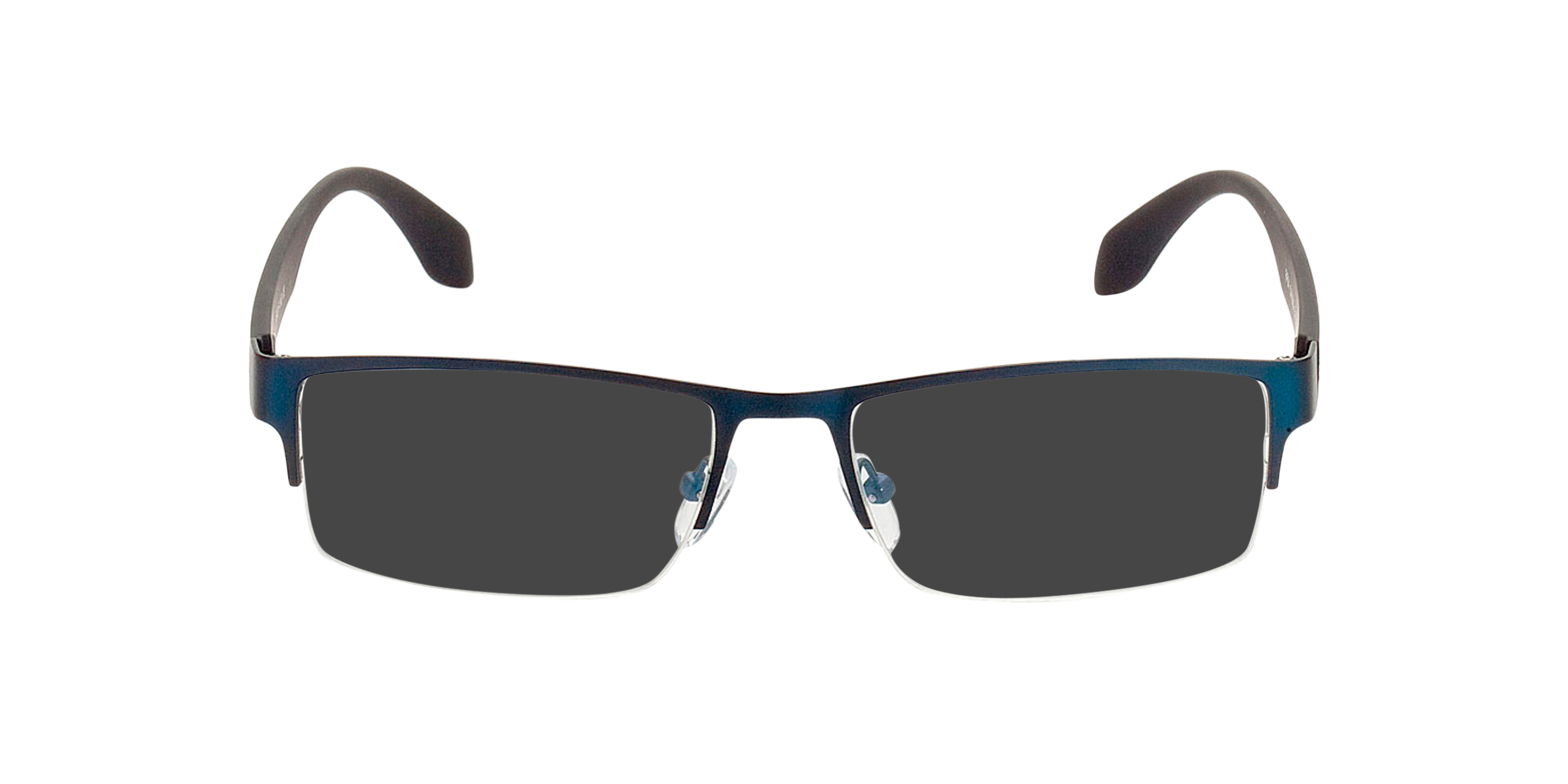 Stanley Blau MetallEyeglass Frames von B24, mit getönten Gläsern