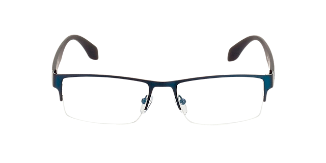 Stanley Blau MetallEyeglass Frames von B24, Vorderansicht