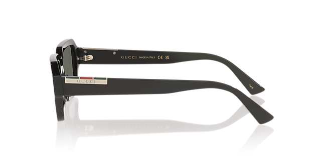 GG1887S Zwart AcetaatSunglass Frames van B24, Zijaanzicht