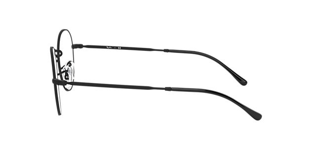RB3582V Zwart MetaalEyeglass Frames van B24, Zijaanzicht