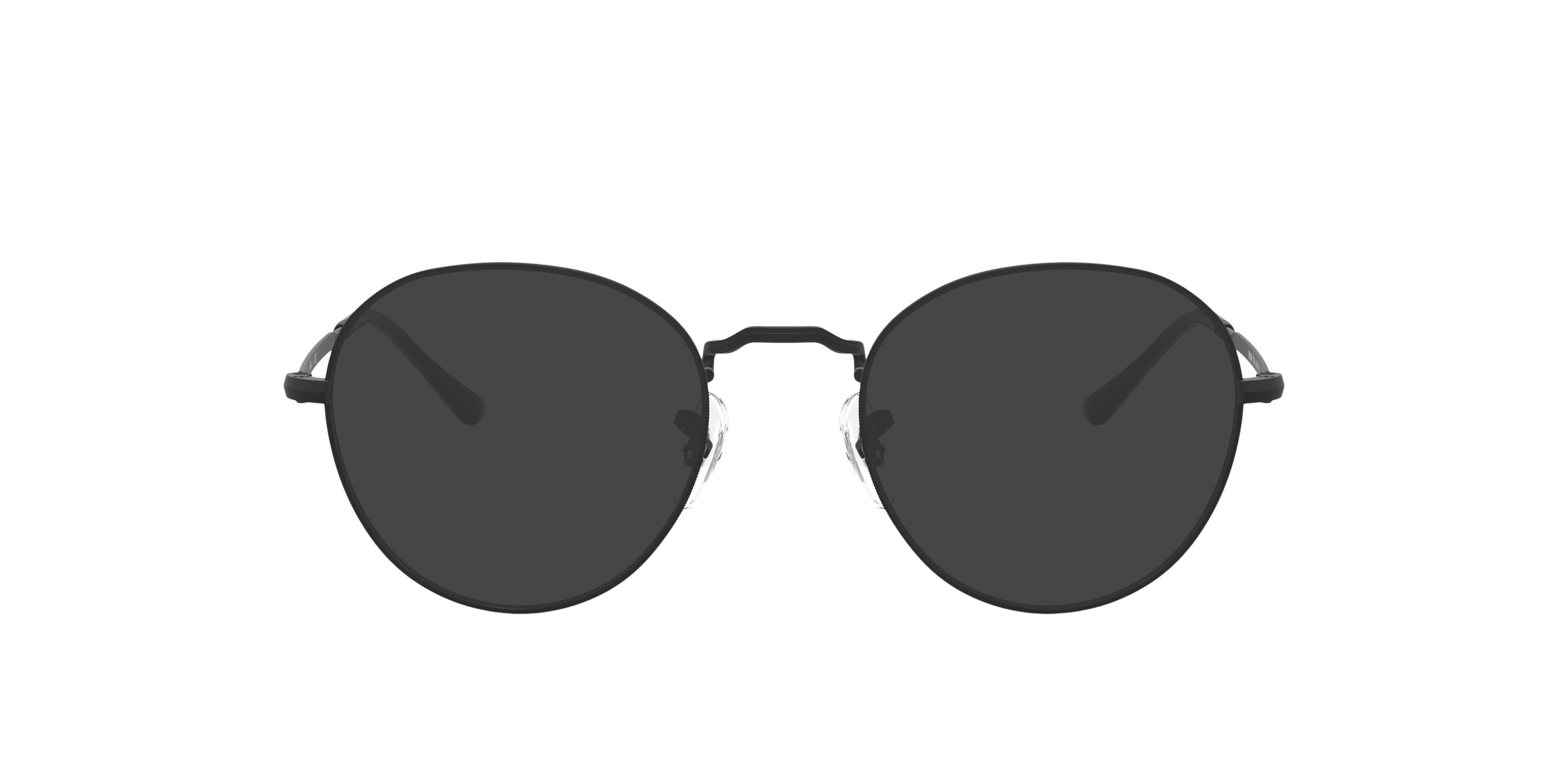 RB3582V Zwart MetaalEyeglass Frames van B24, met getinte lenzen