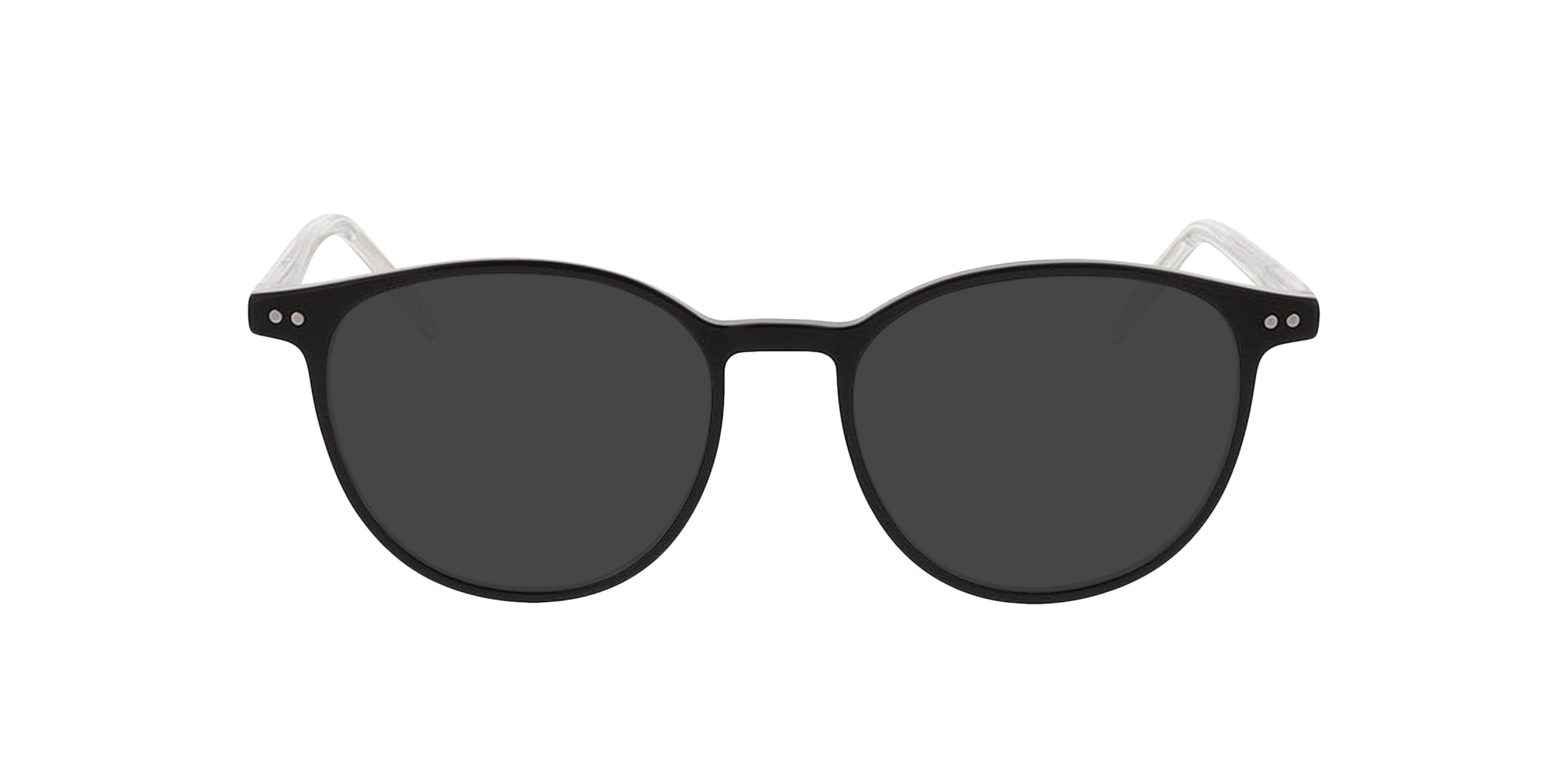 Columbia Zwart & kristal AcetaatEyeglass Frames van B24, met getinte lenzen