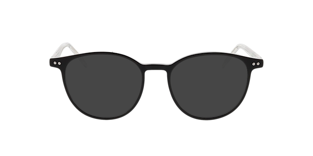 Columbia Schwarz & Kristall AcetatEyeglass Frames von B24, mit getönten Gläsern