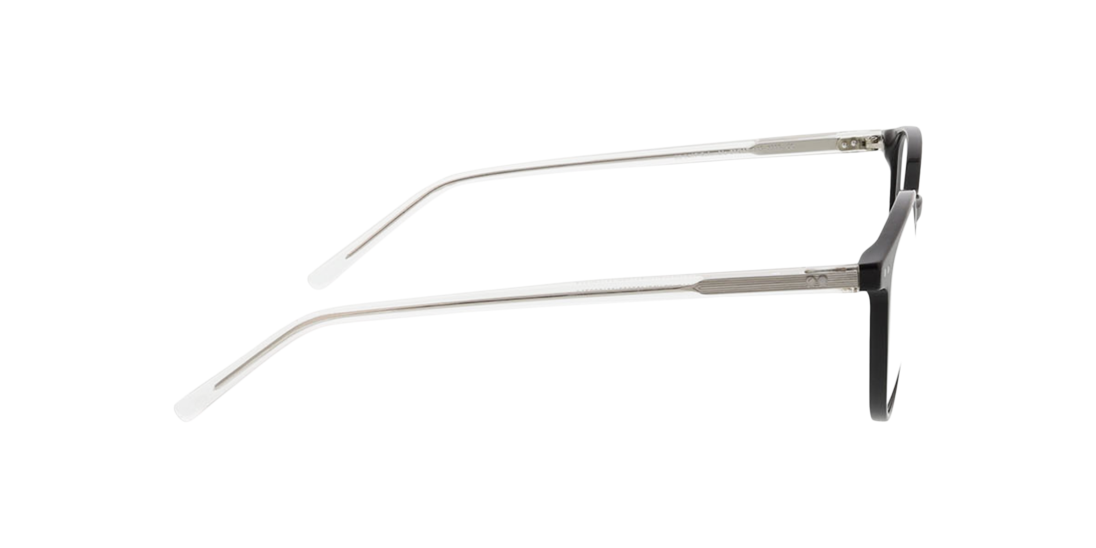 Columbia Zwart & kristal AcetaatEyeglass Frames van B24, Zijaanzicht