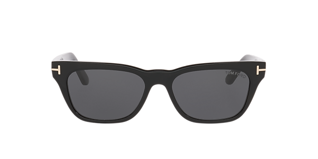 Penn-02 Zwart glanzend AcetaatSunglass Frames van B24, met getinte lenzen