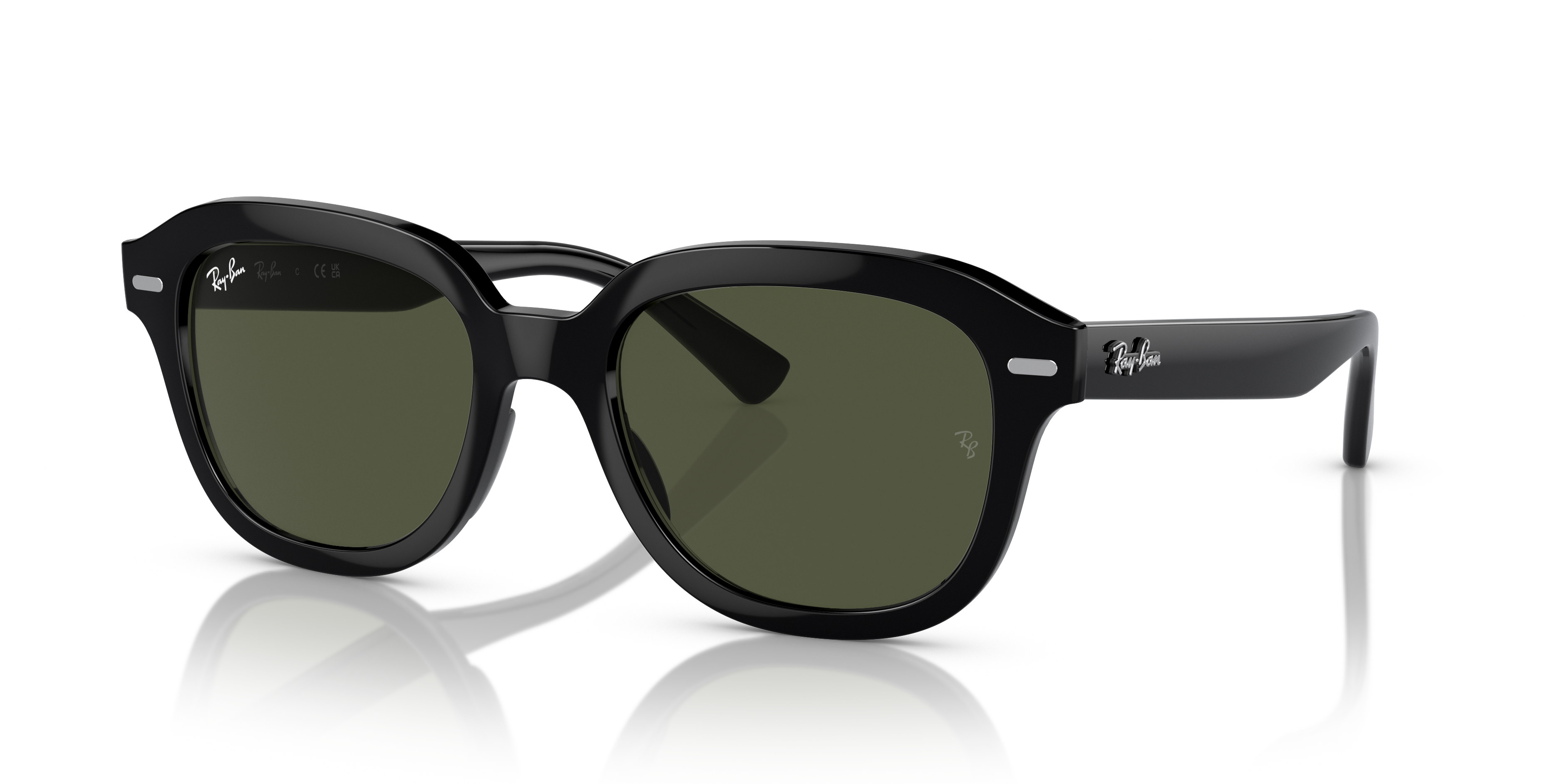 RB4398 Schwarz KunststoffSunglass Frames von B24, Dreiviertelansicht